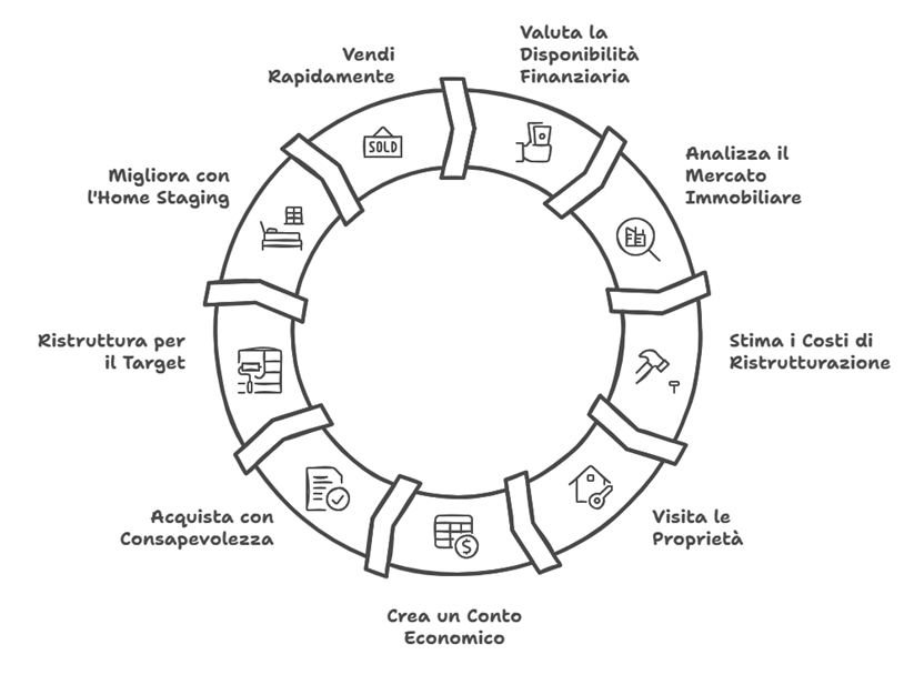9 passi pratici per iniziare con il flipping o trading immobiliare